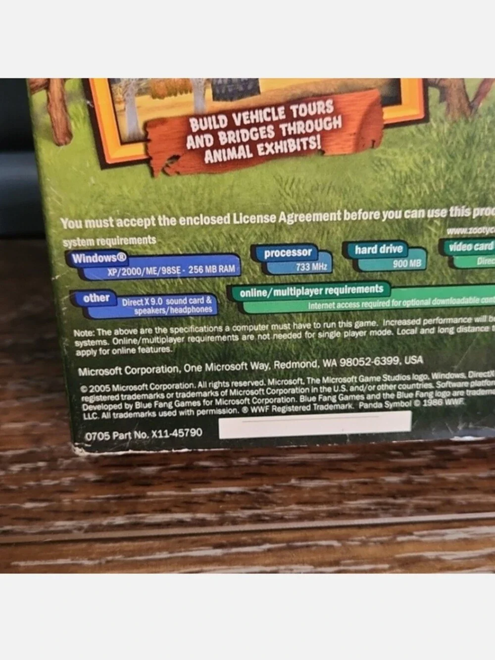 NWT Zoo Tycoon 2 Endangered Species Expansion Pack PC CD-ROM computer game